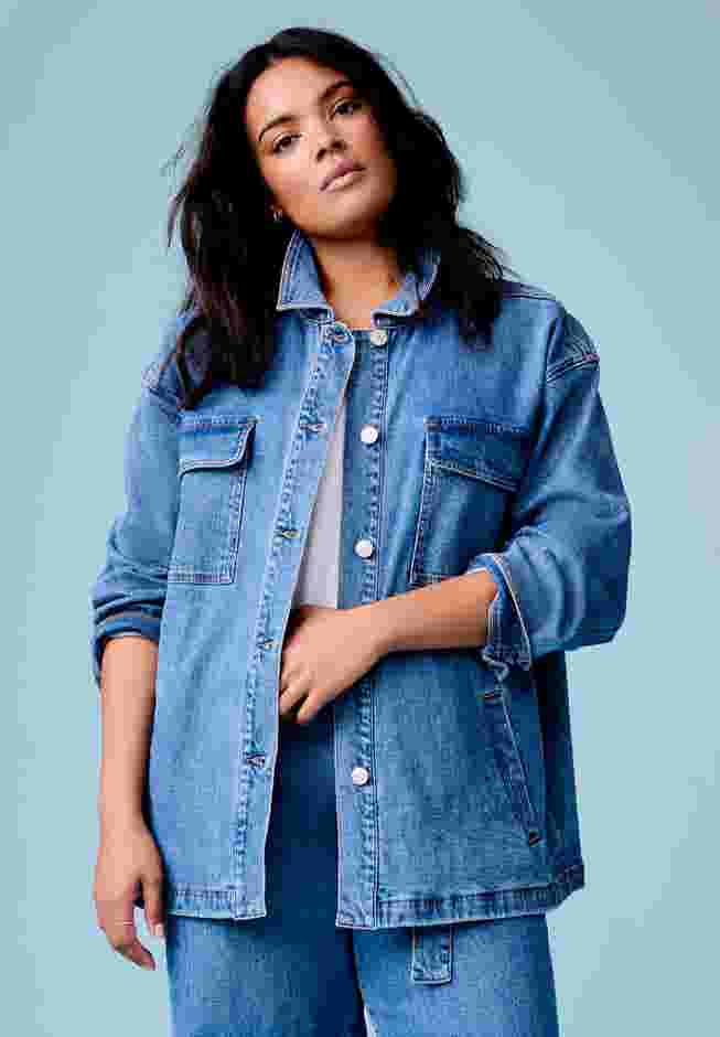 Denim Utility Jacket image number 0