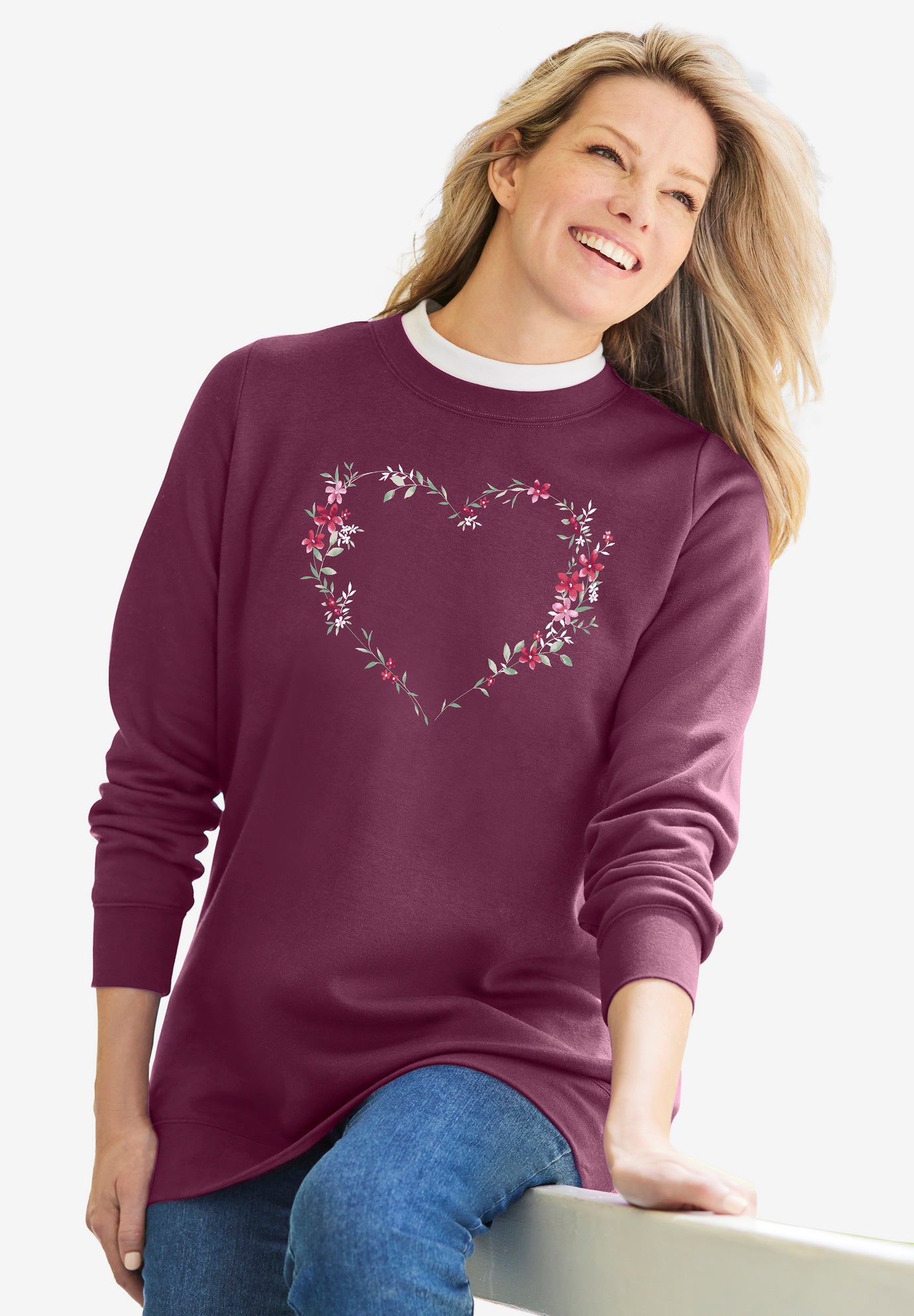 Layered-Look Sweatshirt image number 3