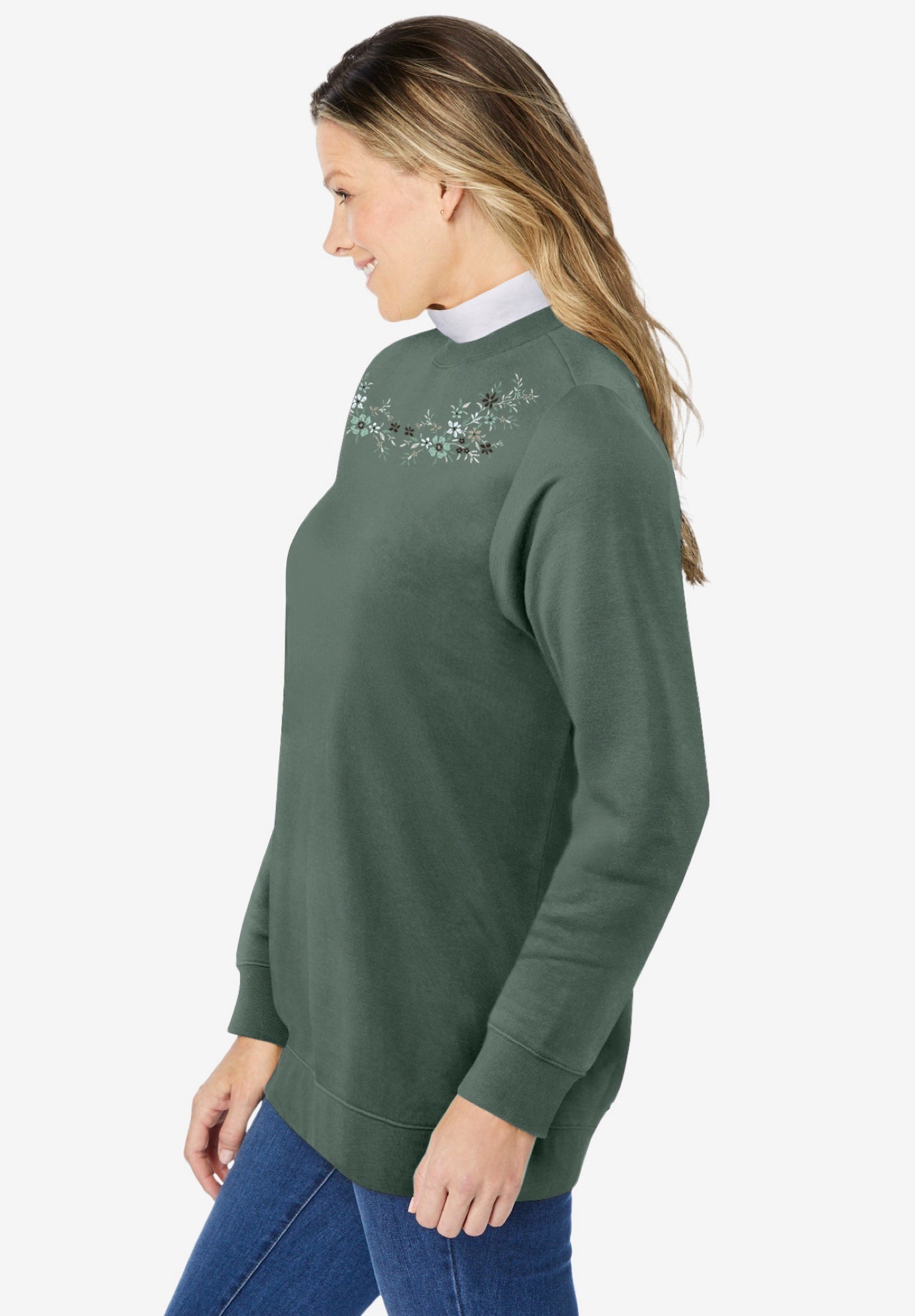 Layered-Look Sweatshirt image number 2