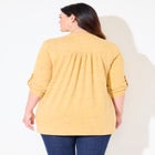 Impossibly Soft Half-Button Swing Top image number null