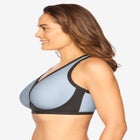V-Neck Colorblock Sports Bra image number null