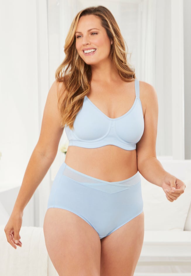 Comfort Choice&reg; Full Coverage Wire Free T-shirt Bra image number 4