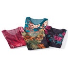 V-Neck Placement Print Top image number 2