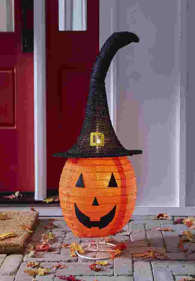 24"H Pre-Lit Pop-Up Pumpkin image number 0