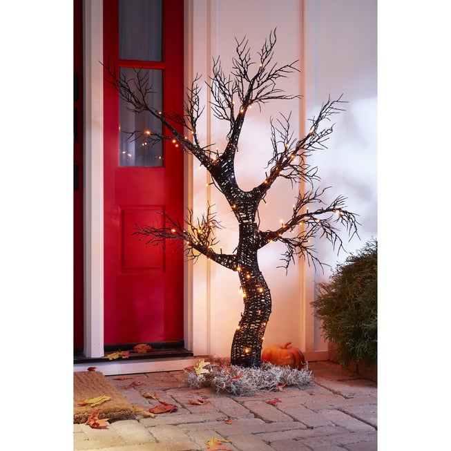 4' Spooky Halloween Tree image number 0