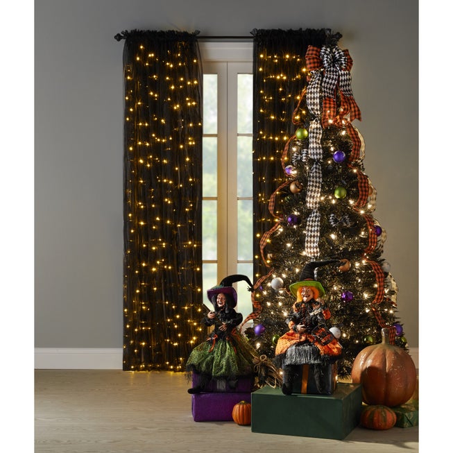 6' Pre-Lit Halloween Pop-Up Tree image number null
