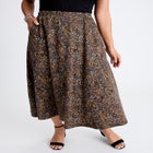 Soft Ease Midi Skirt image number null