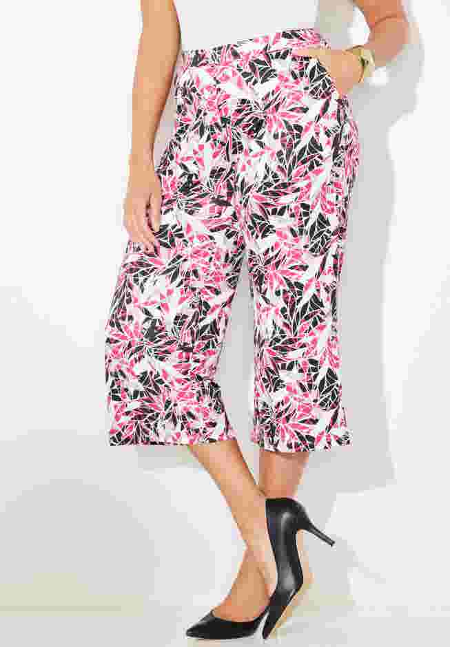 AnyWear Wide Leg Capri image number 0