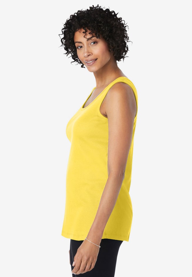 Rib Knit Tank image number 3