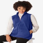 Zip-Front Microfleece Vest image number 0