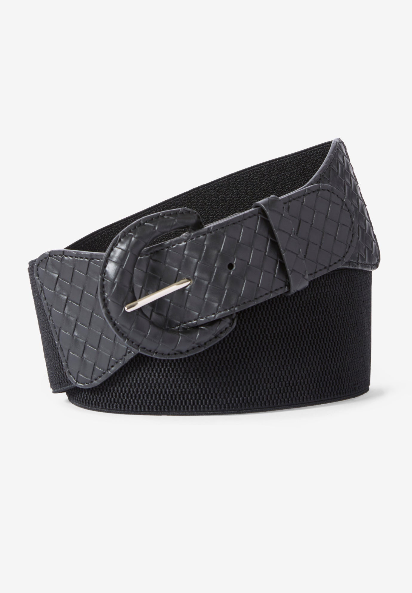 Braided Faux Leather Belt image number 3