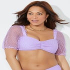 Cup Sized Off The Shoulder Bikini Top image number null