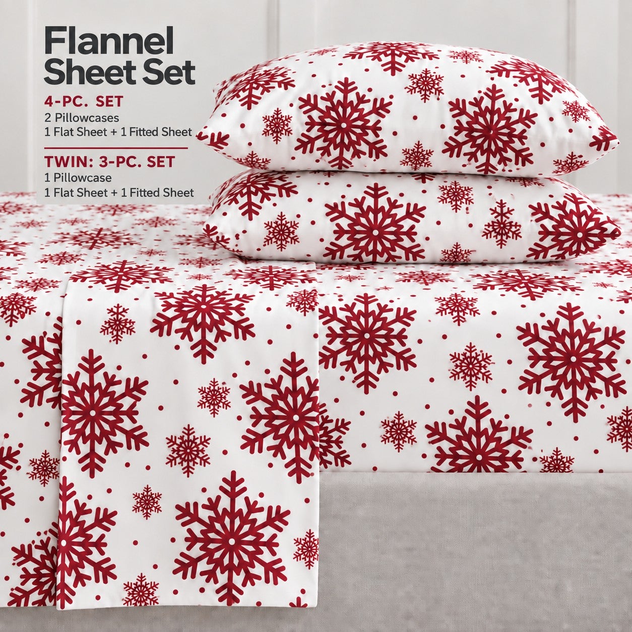 Cotton Flannel Print Sheet Set image number 4
