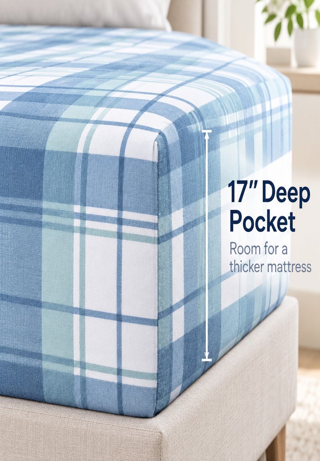 Cotton Flannel Print Sheet Set image number 7