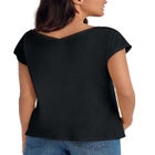 Crochet Trim Tee image number null