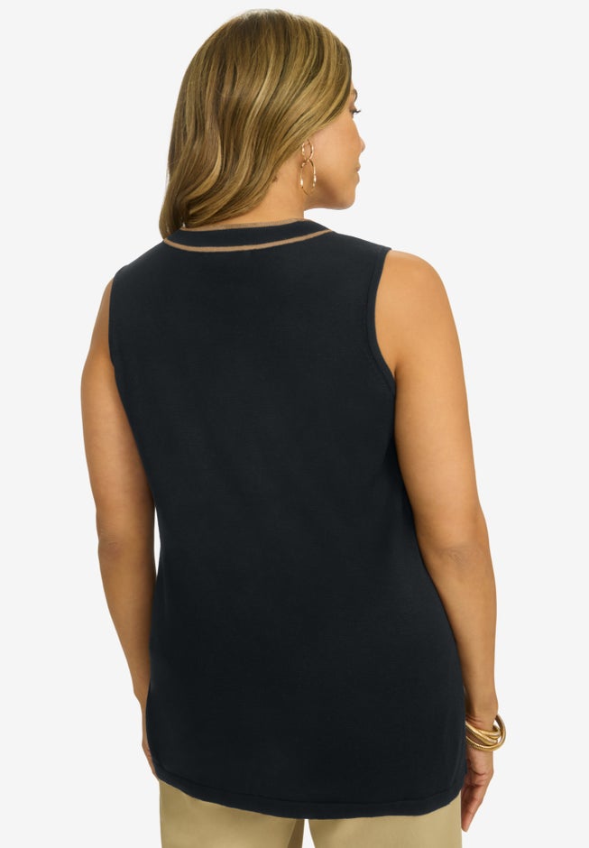 Tipped Fine Gauge Tank image number 1