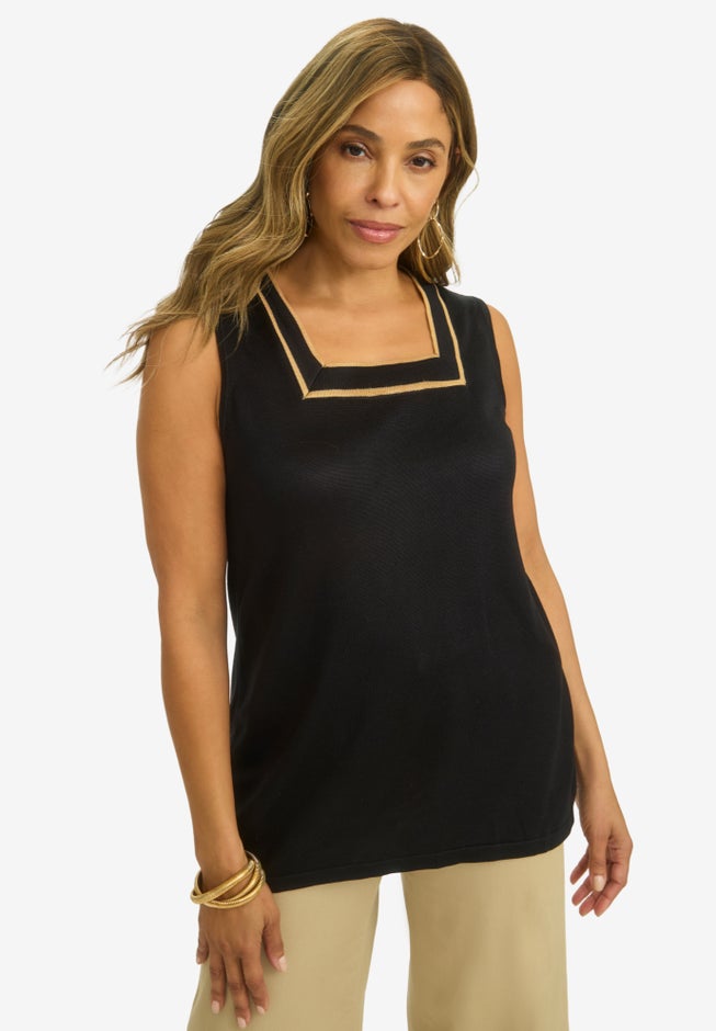 Tipped Fine Gauge Tank image number 0