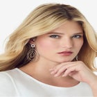 Oval Drop Earrings image number null