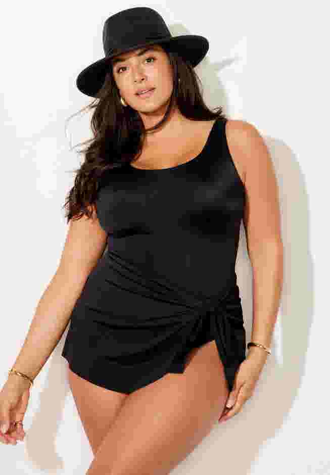 Adjustable Sarong Swimdress image number 0