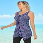 Longer-Length Tankini Top image number null