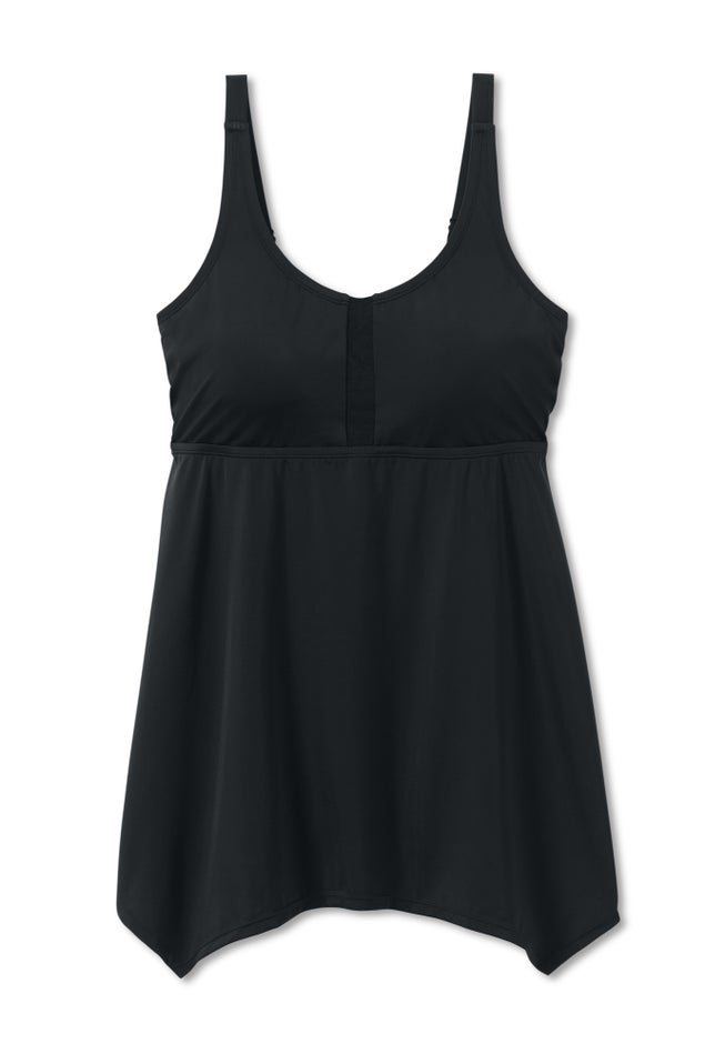 Longer-Length Tankini Top image number 3