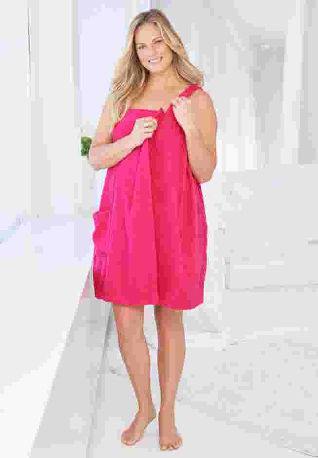 Dreams & Co.® Terry Towel Wrap image number 4