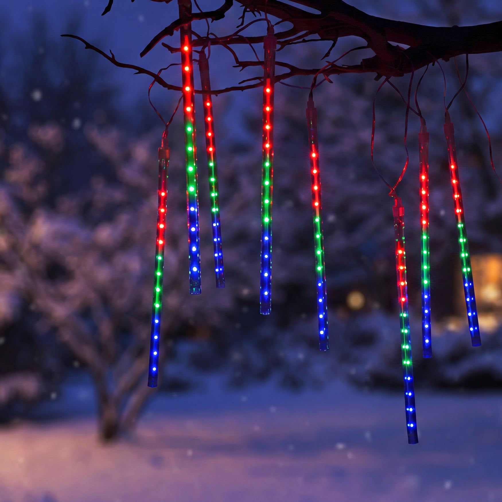 LED Meteor Showers Light, Set of 8 image number 1