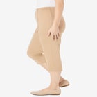 The Hassle-Free Soft Knit Capri image number null