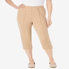 The Hassle-Free Soft Knit Capri image number null