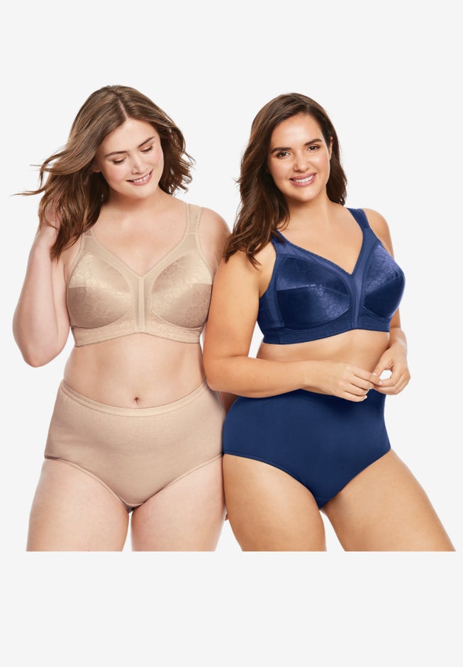 Playtex® 18 Hour Ultimate Shoulder Comfort Wireless Bra 4693 image number 6