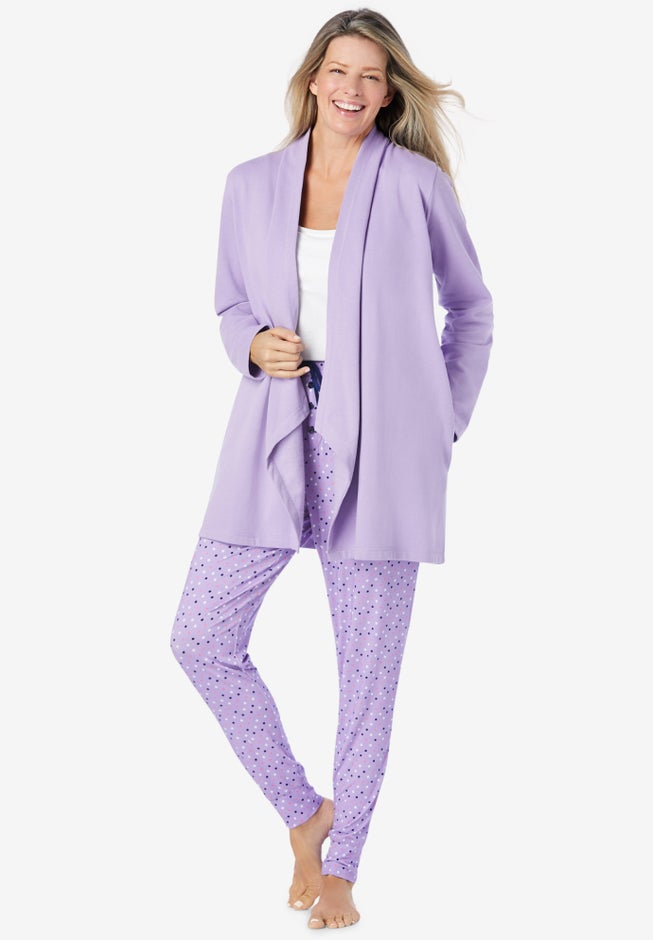 Drape Front Robe image number null