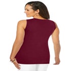 Scoop-Neck Sweater Tank image number 1