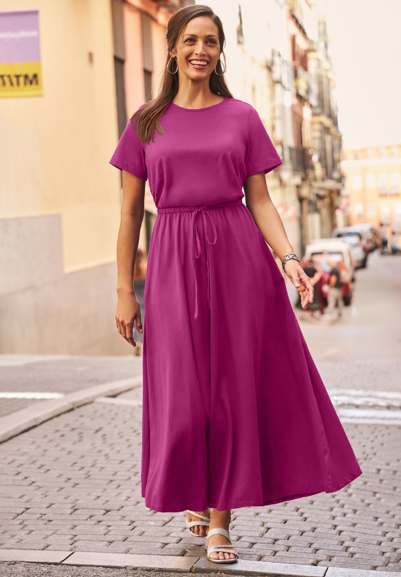 Drawstring Maxi Dress image number 0