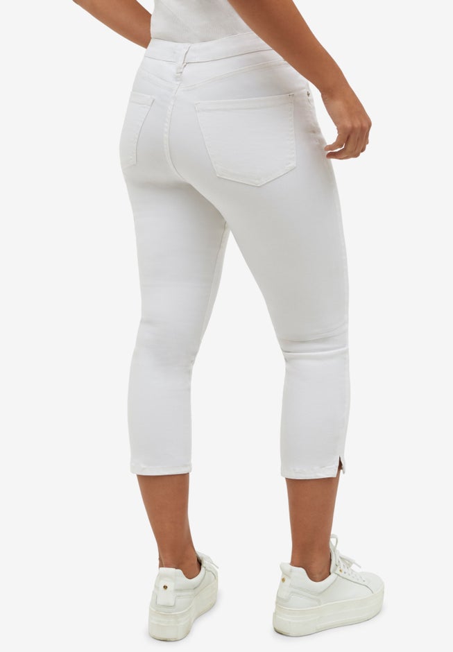 Stretch Slim Capris image number 3