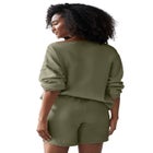 Fleece Shorts With Drawstring Waist image number 1