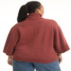 Wide-Sleeve Turtleneck Sweater image number 1