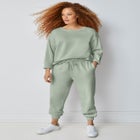 Boxy Fleece Sweatshirt image number null