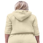 Hooded Fleece Boxy Sweatshirt image number null