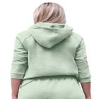 Hooded Fleece Boxy Sweatshirt image number null