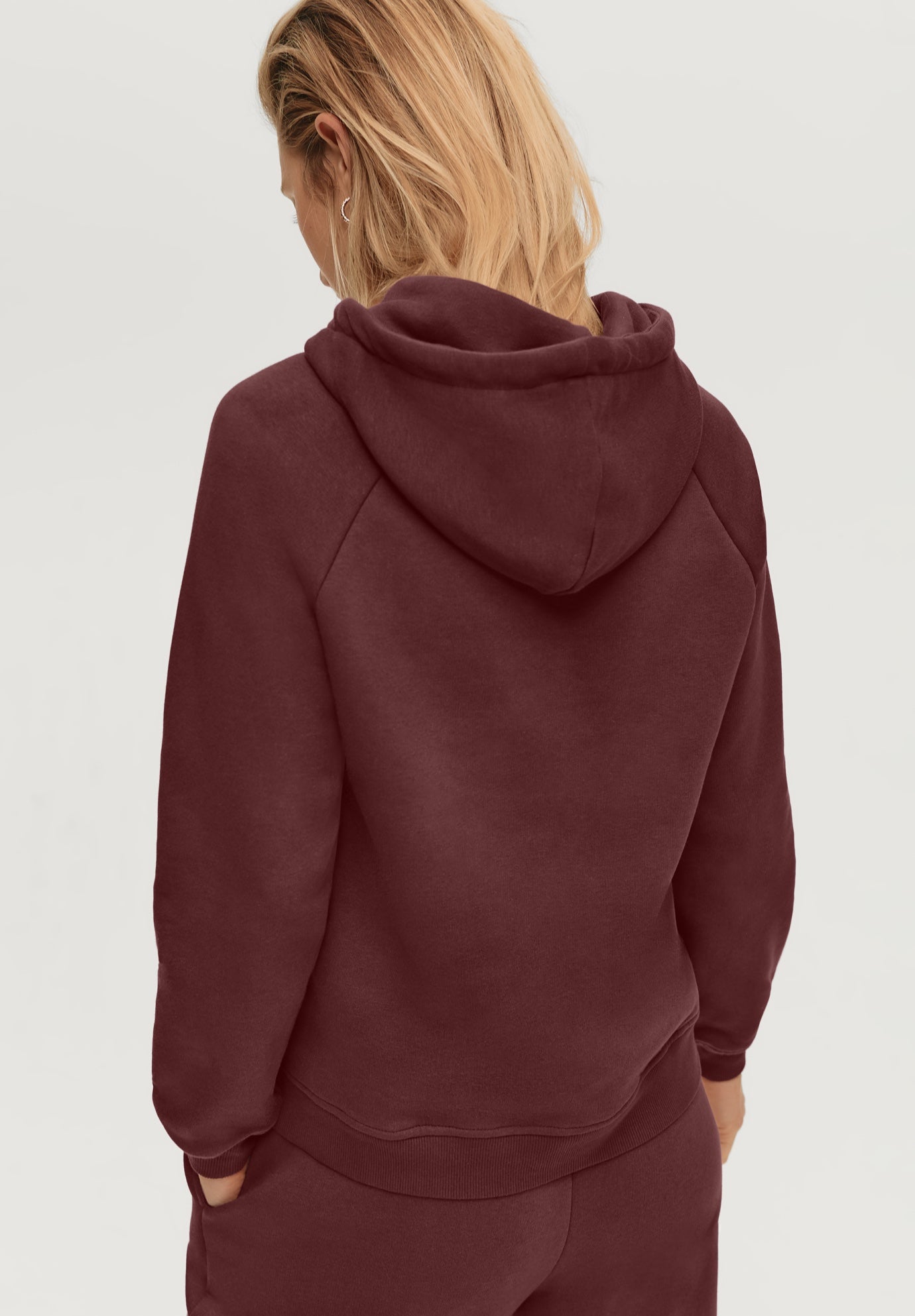Ellos Studio Fleece Hooded Sweatshirt image number 1