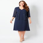 Flowy Floral Burst Jacket & Dress Duet image number null