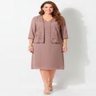 Flowy Floral Burst Jacket & Dress Duet image number null