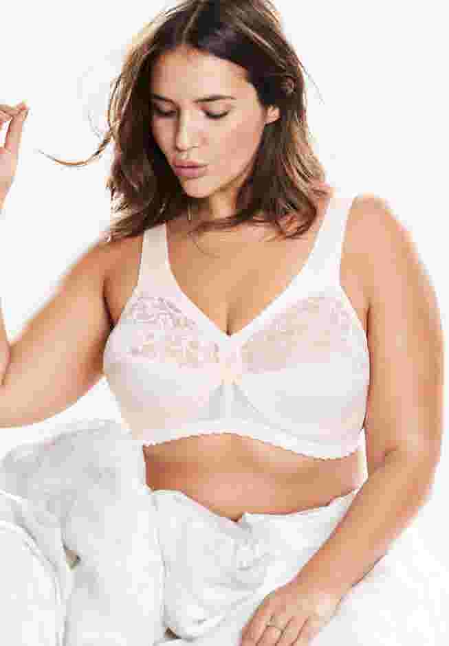 Glamorise® Magic Lift® Support Wireless Bra 1000 image number 6