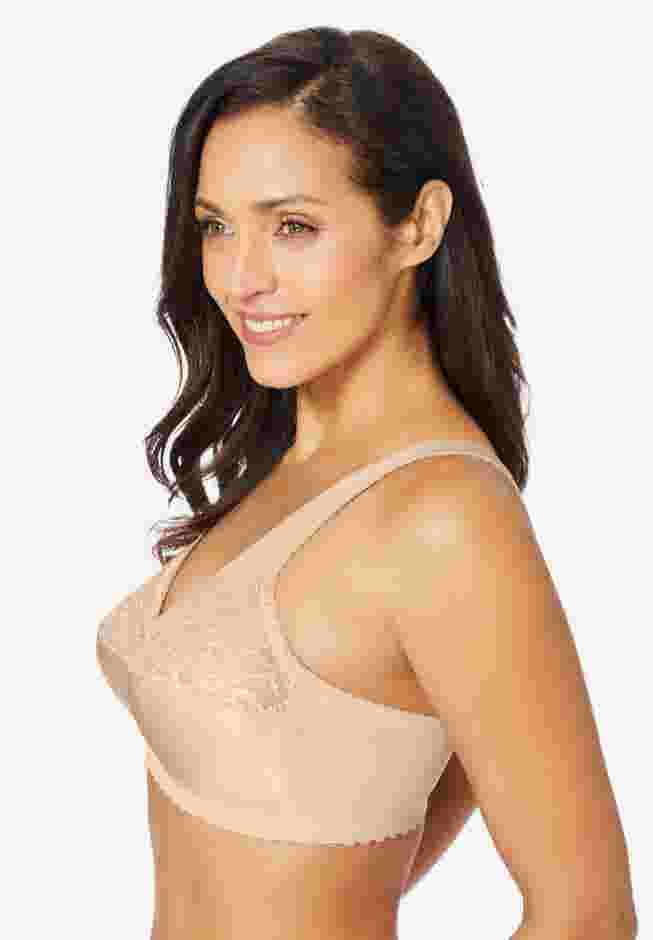 Glamorise® Magic Lift® Support Wireless Bra 1000 image number 2