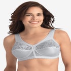 Glamorise&reg; Magic Lift&reg; Support Wireless Lace-Trimmed Bra 1000 image number null