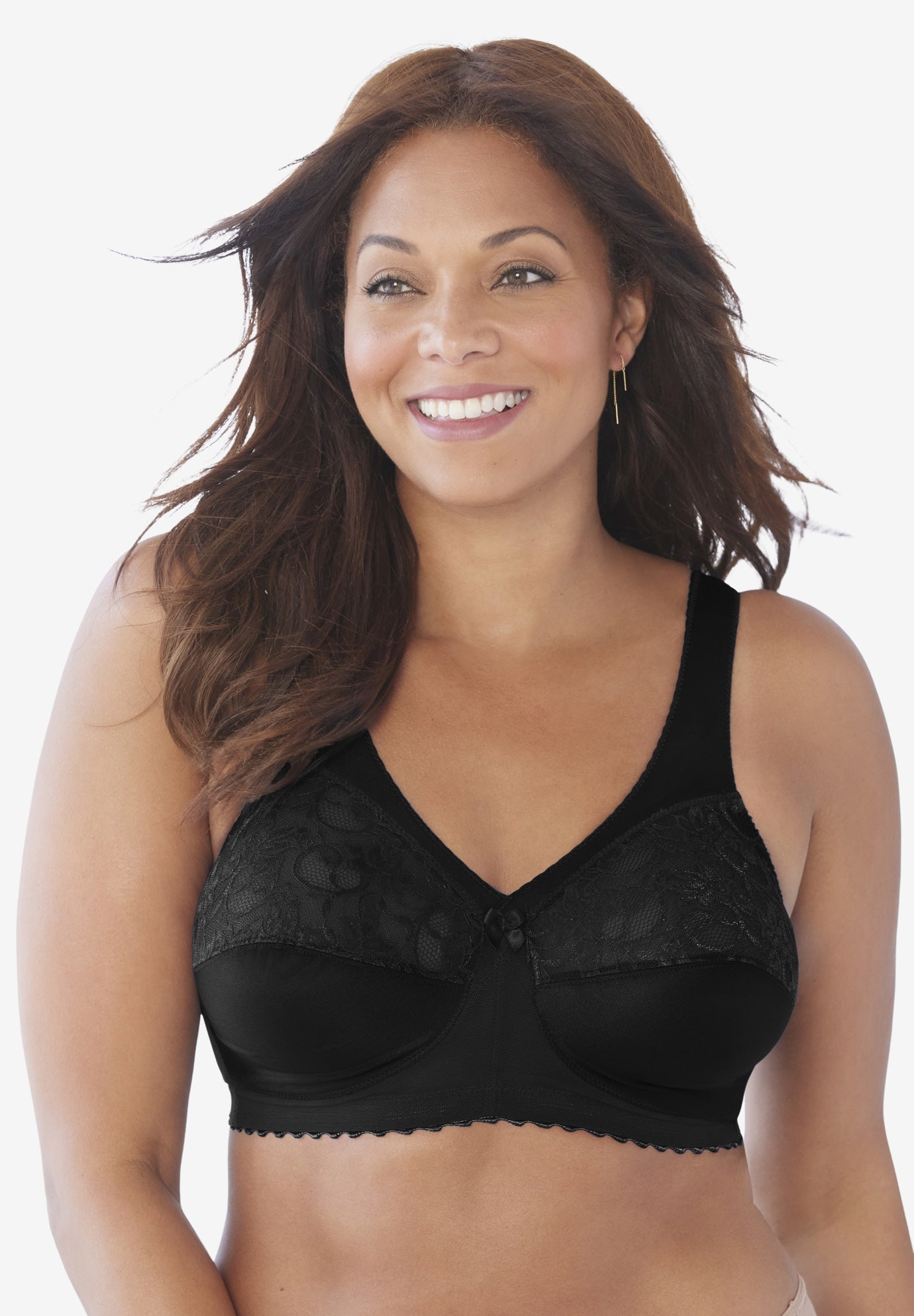 Glamorise&reg; Magic Lift&reg; Support Wireless Bra 1000 image number 0