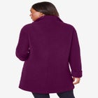 Plus Size Fleece Driving Coat image number null