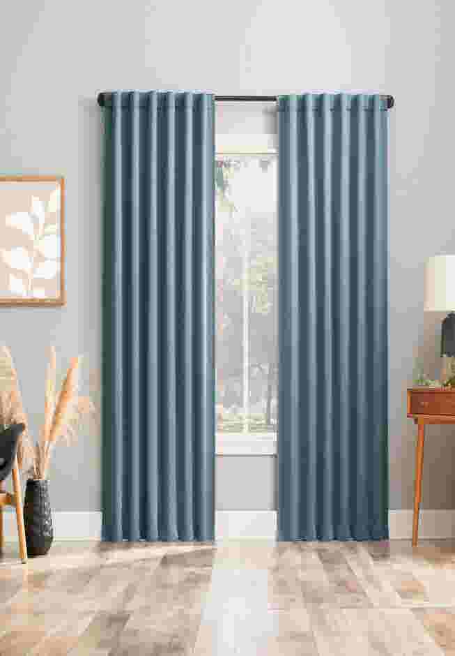 Sun Zero™ Aria 100% Blackout Panels, Set of 2 image number 0