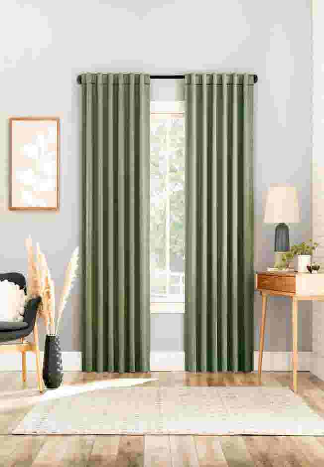 Sun Zero™ Aria 100% Blackout Panels, Set of 2 image number 0