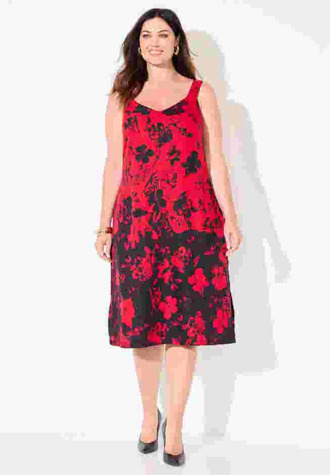 Modern Floral Jacket & Dress Duet image number 3